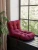 Подушка для кресла качалки, матрас для кресла Everena Home 110*50_bordo